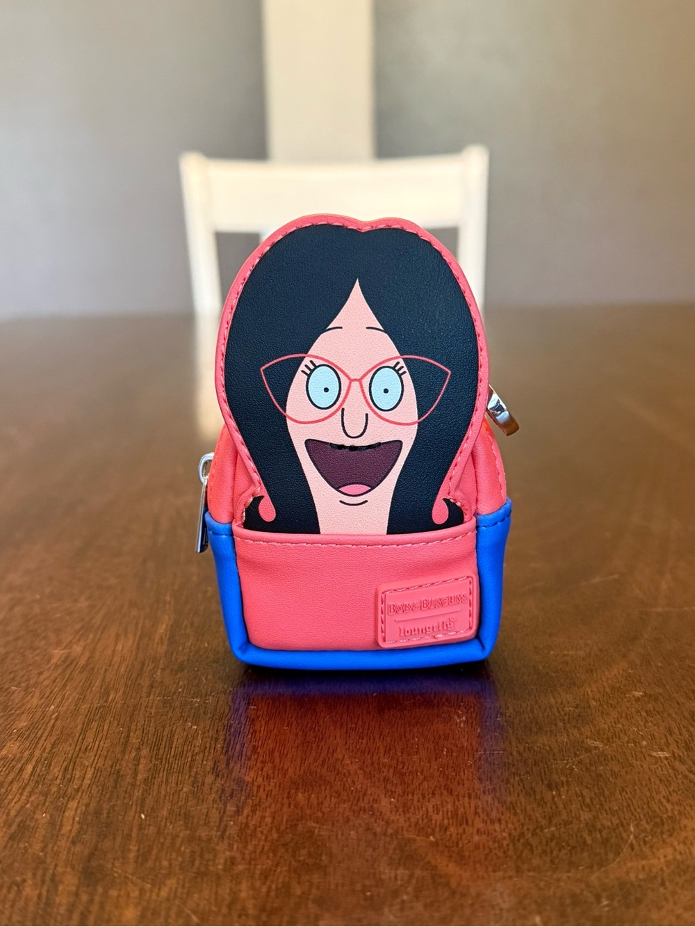 NWOB Loungefly Bob’s Burgers Cosplay Linda Mini Backpack Keychain Charm
